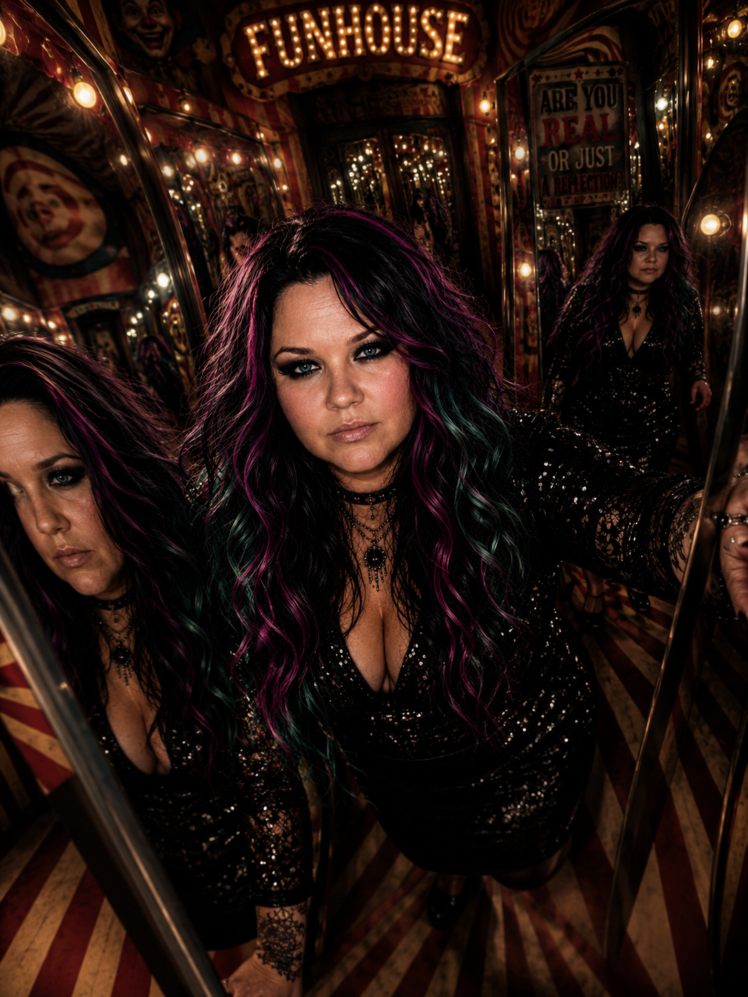 Dark pop artist Jen Hernandez
